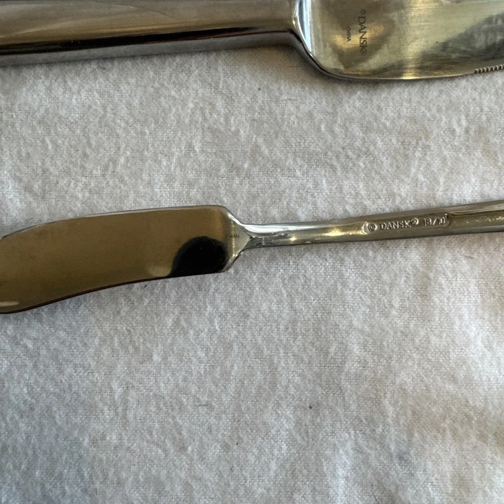 8 DANSK ORION Dinner Knife KNIVES Butter 9 1/4
